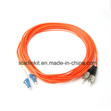 LC to FC Multimode Mode Fiber Optic Patch Cord